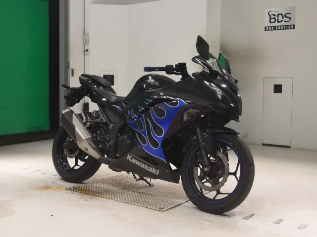 Kawasaki Ninja 250, black | blue, фото 3