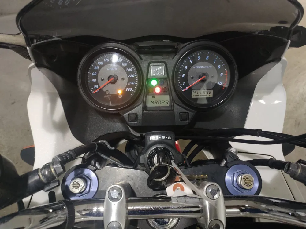 Honda CB1300 2008, white / red, фото 5