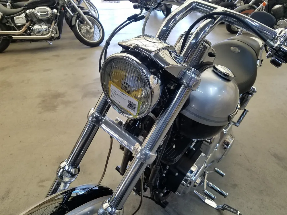Harley-Davidson FXDL Dyna Low Rider 2002, чёрный, серебристый, фото 5