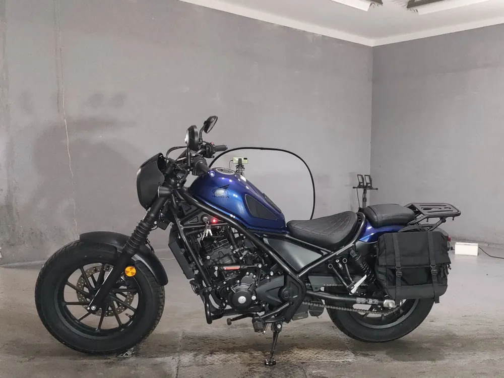 Honda Rebel 250, синий, фото 2