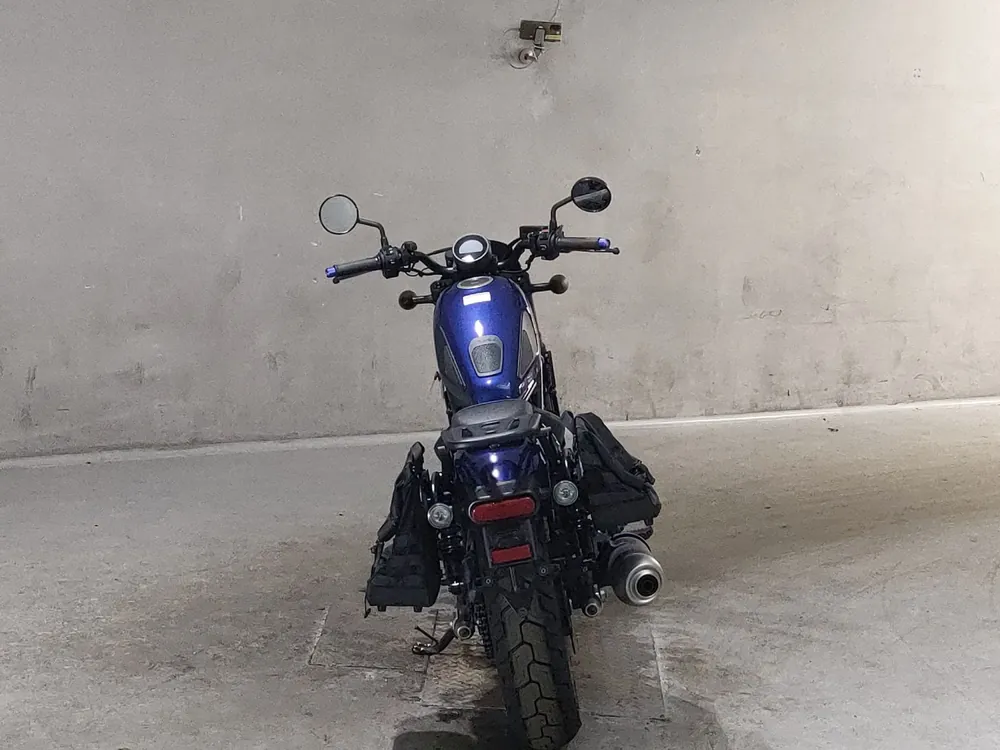 Honda Rebel 250, синий, фото 4