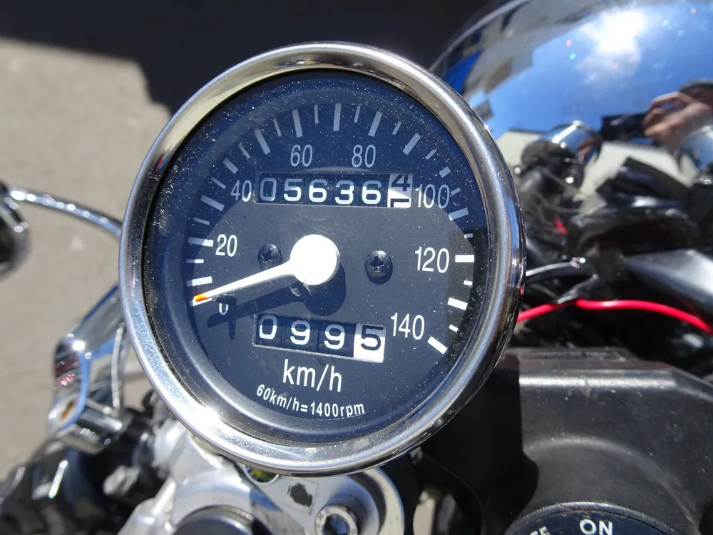 Yamaha SR400 2006, серебристый, фото 3