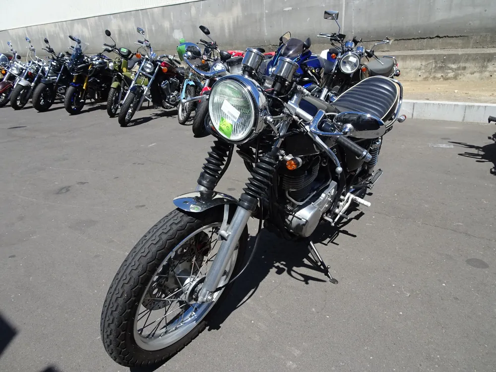 Yamaha SR400 2006, серебристый, фото 4