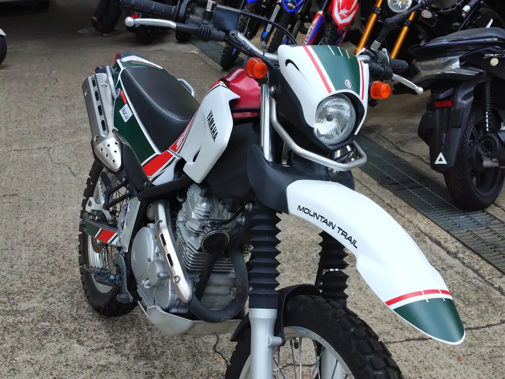 Yamaha Serow 250, white / red, фото 2