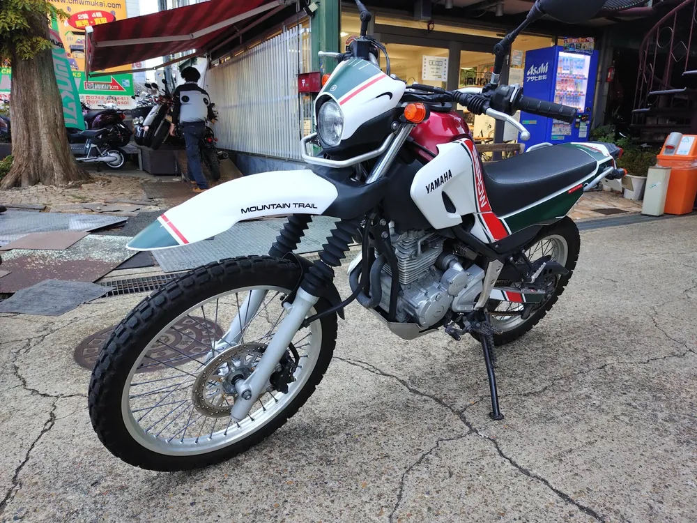Yamaha Serow 250, white / red, фото 6