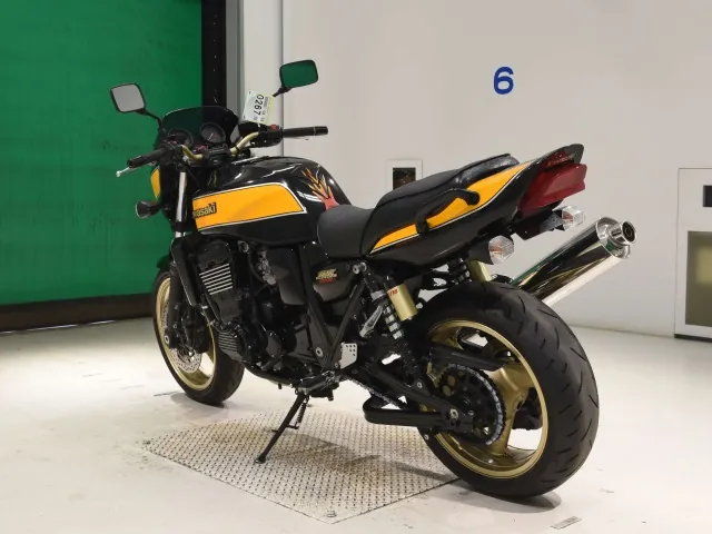 Kawasaki ZRX1200R 2011, black | green, фото 6