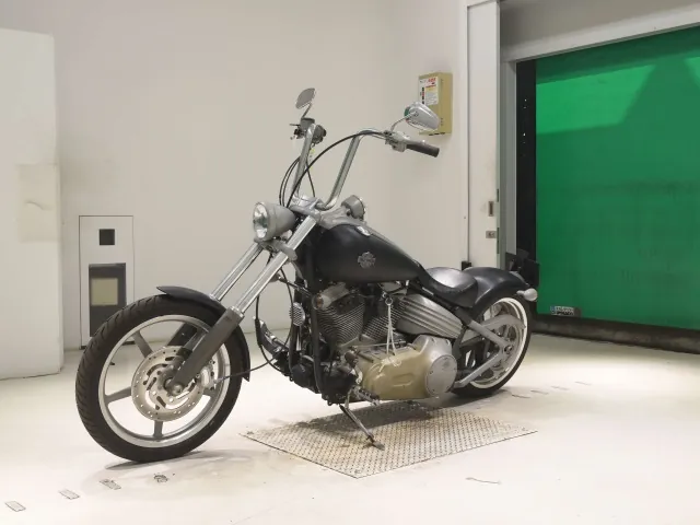 Harley-Davidson FXCW1580 2008, matt black, фото 4