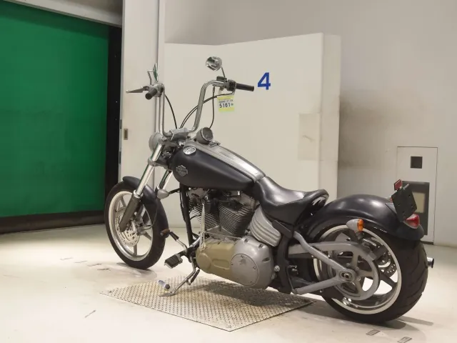 Harley-Davidson FXCW1580 2008, matt black, фото 6