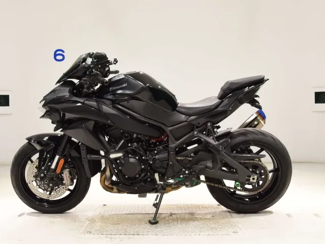 Kawasaki Z H2 2021, чёрный, фото 2