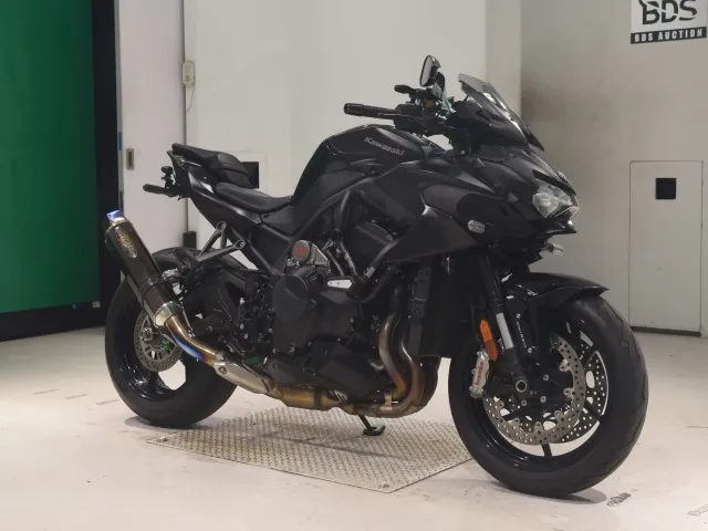 Kawasaki Z H2 2021, чёрный, фото 3
