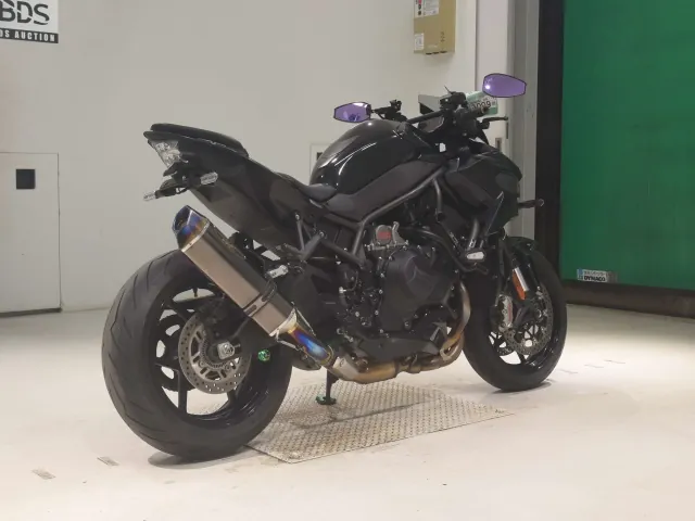 Kawasaki Z H2 2021, чёрный, фото 5