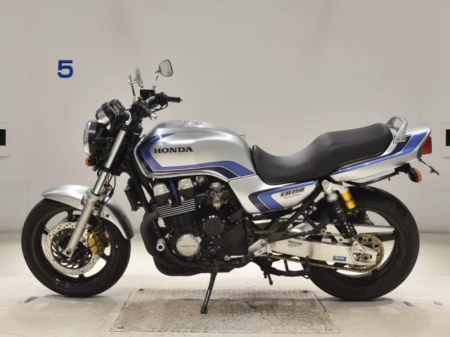 Honda CB750 2007, blue | silver, фото 2