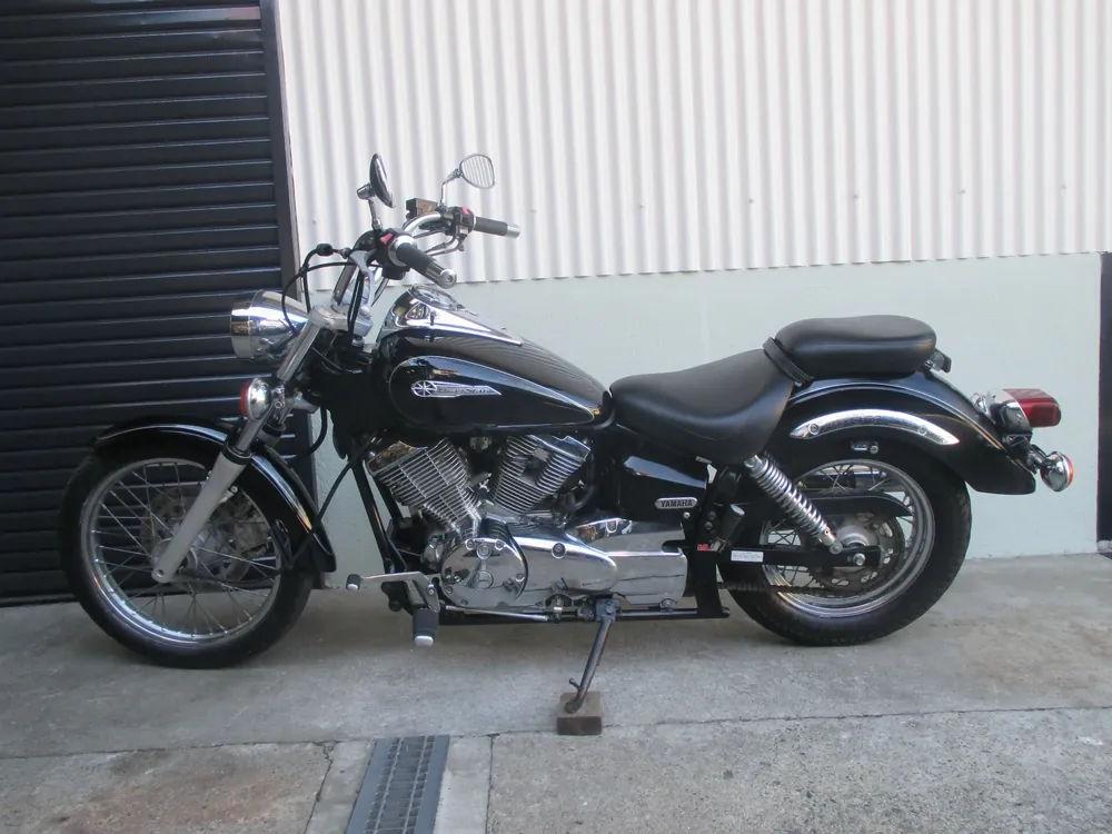 Yamaha Dragstar 250, чёрный, фото 2