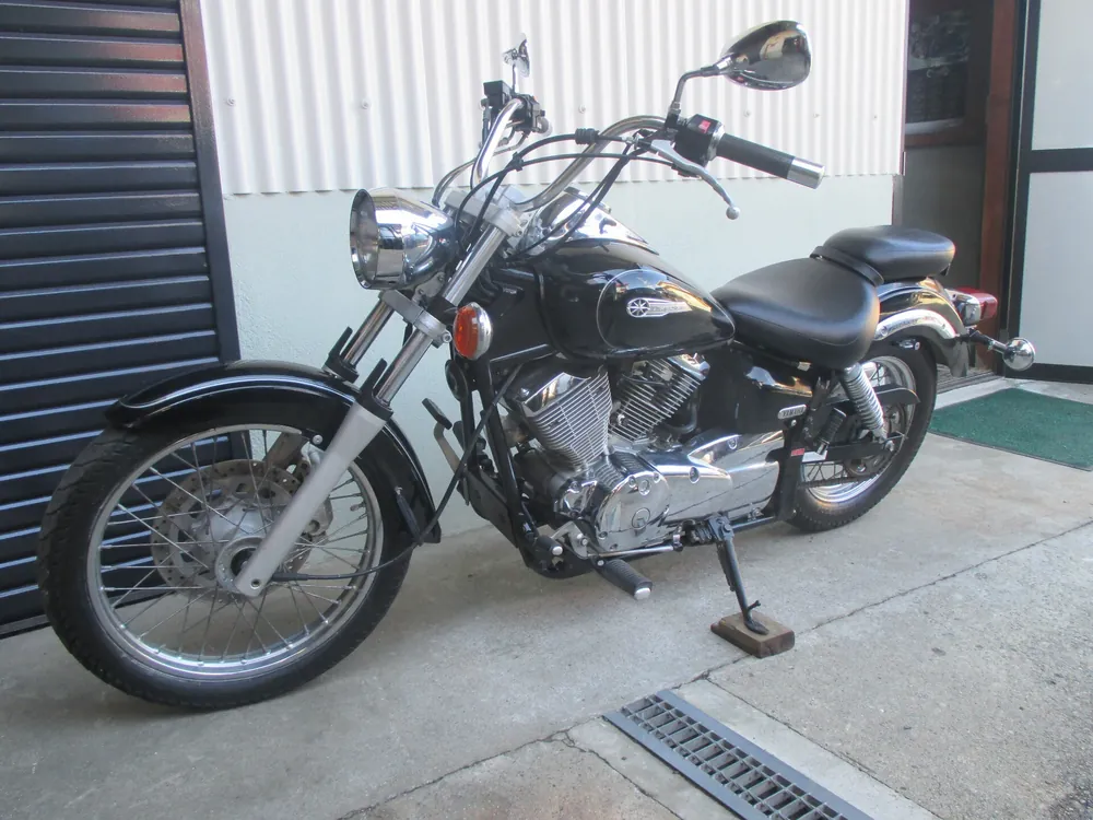 Yamaha Dragstar 250, чёрный, фото 9