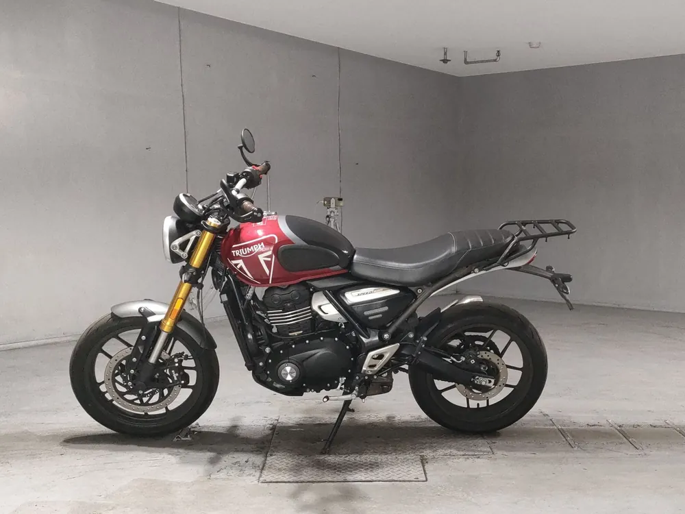 Triumph Speed 400 2024, серый, красный, фото 2