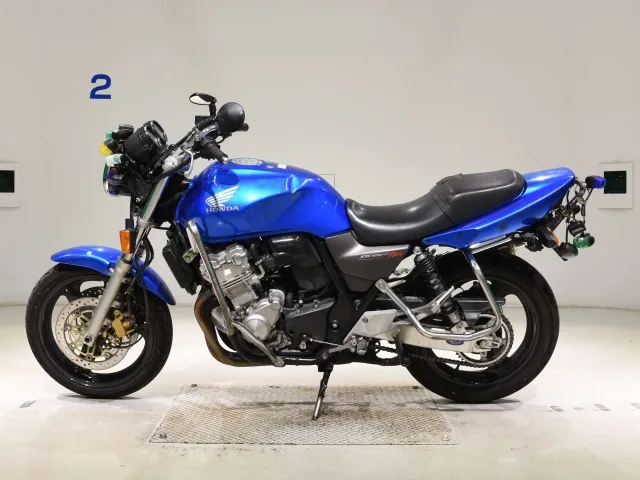 Honda CB400SB, синий, фото 2