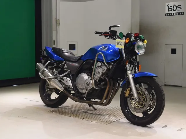 Honda CB400SB, синий, фото 3