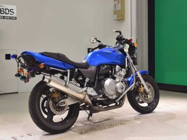 Honda CB400SB, синий, фото 5