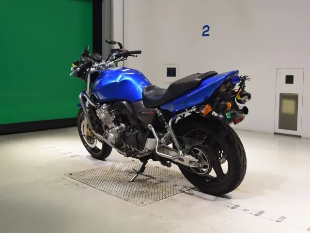 Honda CB400SB, синий, фото 6