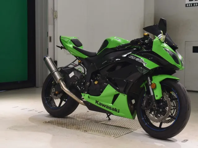 Kawasaki ZX-6R 2016, зелёный, фото 3