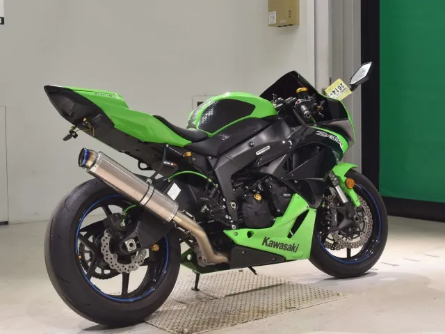 Kawasaki ZX-6R 2016, зелёный, фото 5