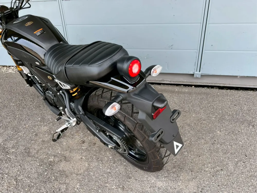 Yamaha XSR125, чёрный, фото 11
