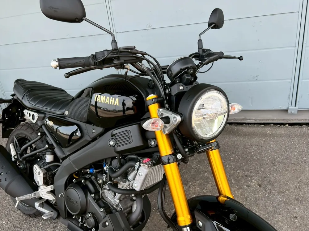 Yamaha XSR125, чёрный, фото 8