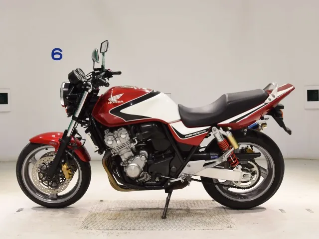 Honda CB400SB 2008, white | red | black, фото 2