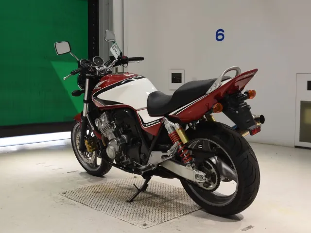 Honda CB400SB 2008, white | red | black, фото 6