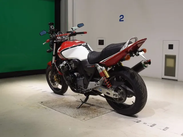 Honda CB400 Super Four 2005, white | red, фото 6