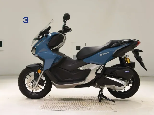 Honda ADV160, синий, фото 2