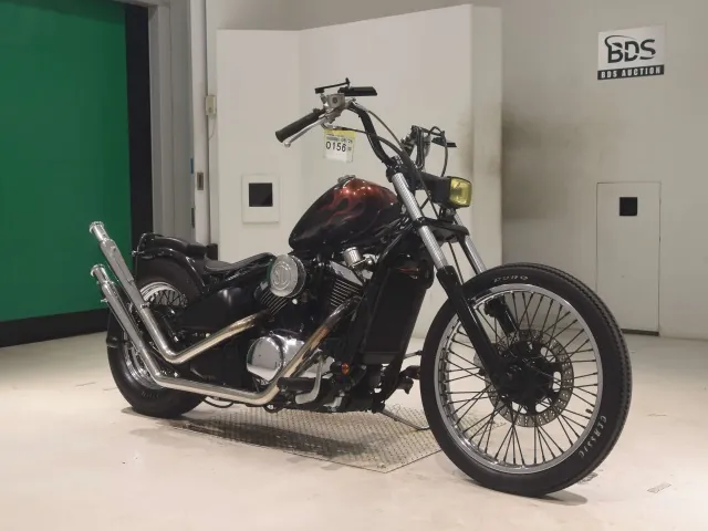 Kawasaki Vulcan 400 Classic, чёрный, фото 3
