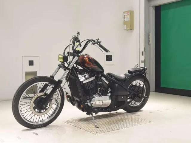 Kawasaki Vulcan 400 Classic, чёрный, фото 4