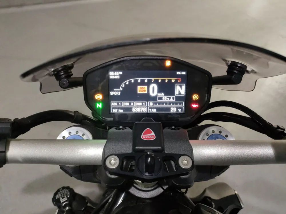 Ducati MONSTAR 1200S 2019, серый, фото 5