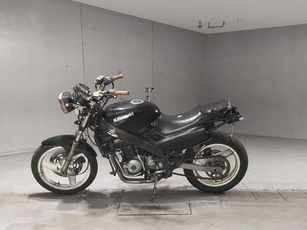 Kawasaki ZZ-R250, чёрный, фото 2