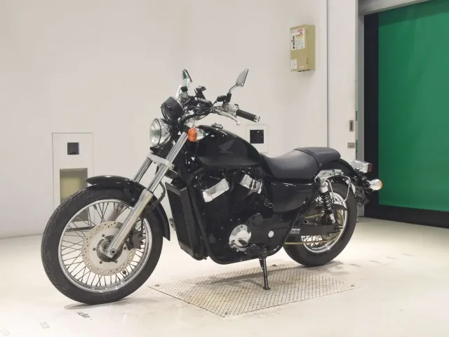Honda VT400S 2013, чёрный, фото 4