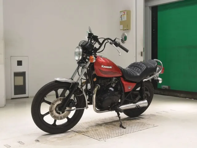 Kawasaki Z400 LTD 1980, красный, фото 4