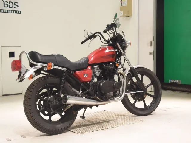 Kawasaki Z400 LTD 1980, красный, фото 5