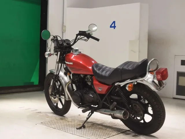 Kawasaki Z400 LTD 1980, красный, фото 6