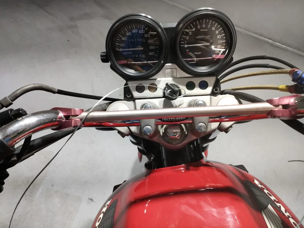 Honda CB400 1992, white / red, фото 5