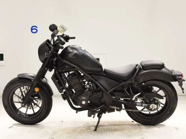 Honda Rebel 250, matt black, фото 2