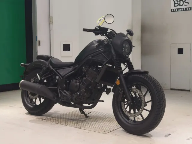 Honda Rebel 250, matt black, фото 3