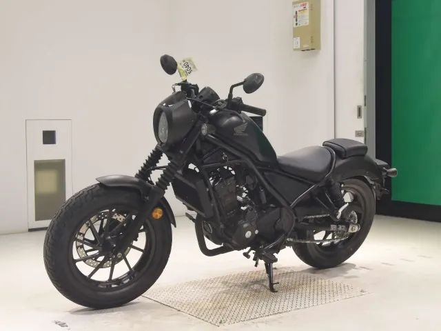 Honda Rebel 250, matt black, фото 4