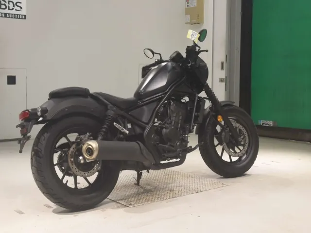 Honda Rebel 250, matt black, фото 5
