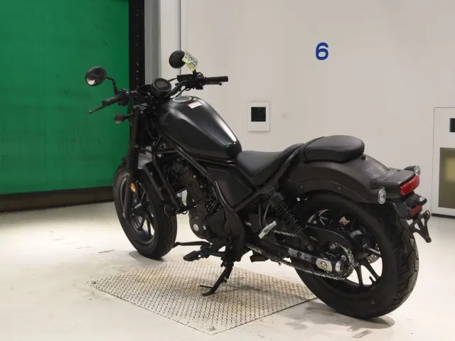Honda Rebel 250, matt black, фото 6