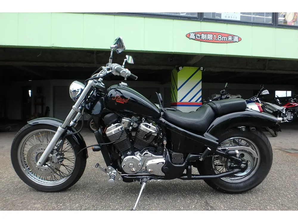 Honda Steed 400 2000, чёрный, фото 16