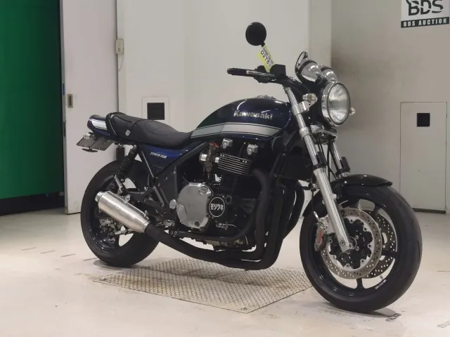 Kawasaki ZRX1100 2007, navy blue, фото 3