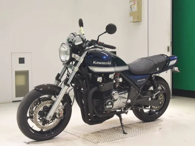 Kawasaki ZRX1100 2007, navy blue, фото 4