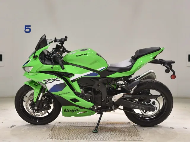 Kawasaki ZX-4R SE 2025, зелёный, фото 2