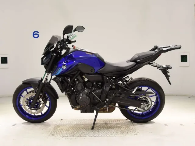 Yamaha MT-07 2022, синий, фото 2